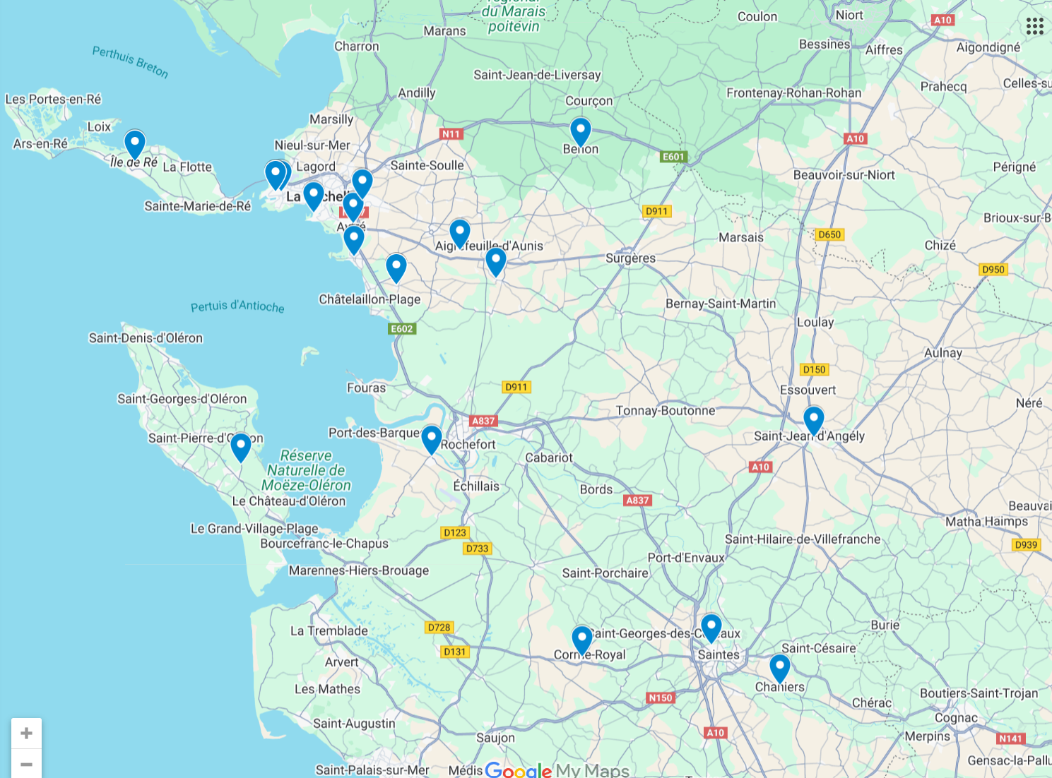 Cartes des adhérents collectifs