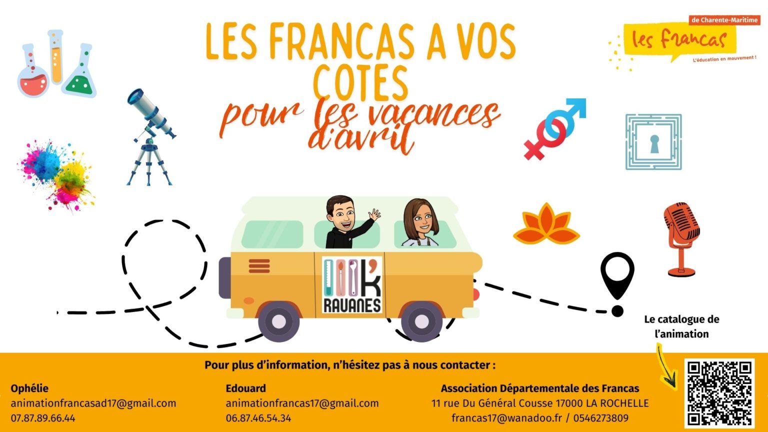 K&rsquo;ravanes vacances de printemps