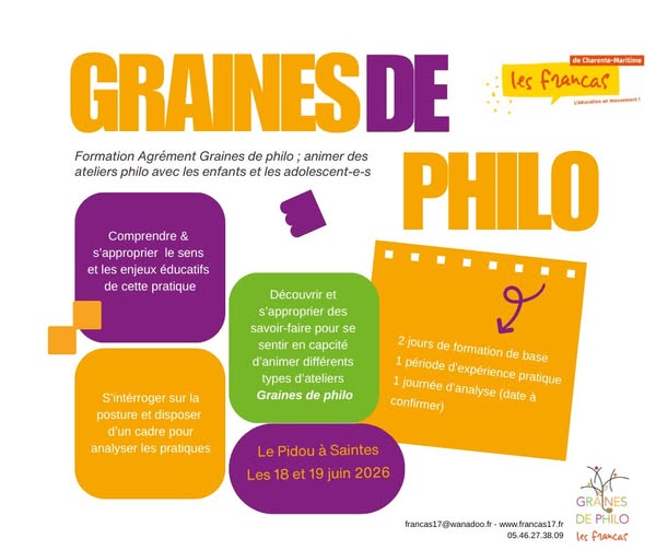 Formation Graines de philo
